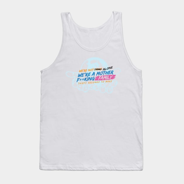 We're A Family Tank Top by VBdesigns